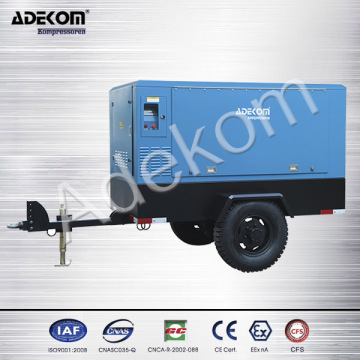 Electric driven portable scew air compressor
