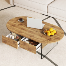 Storeable Coffee Table Modern Coffee Table with Drawer and Storage Space Manufactory