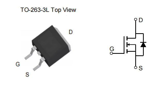 YZPST-RD100N26C TO-263-3L