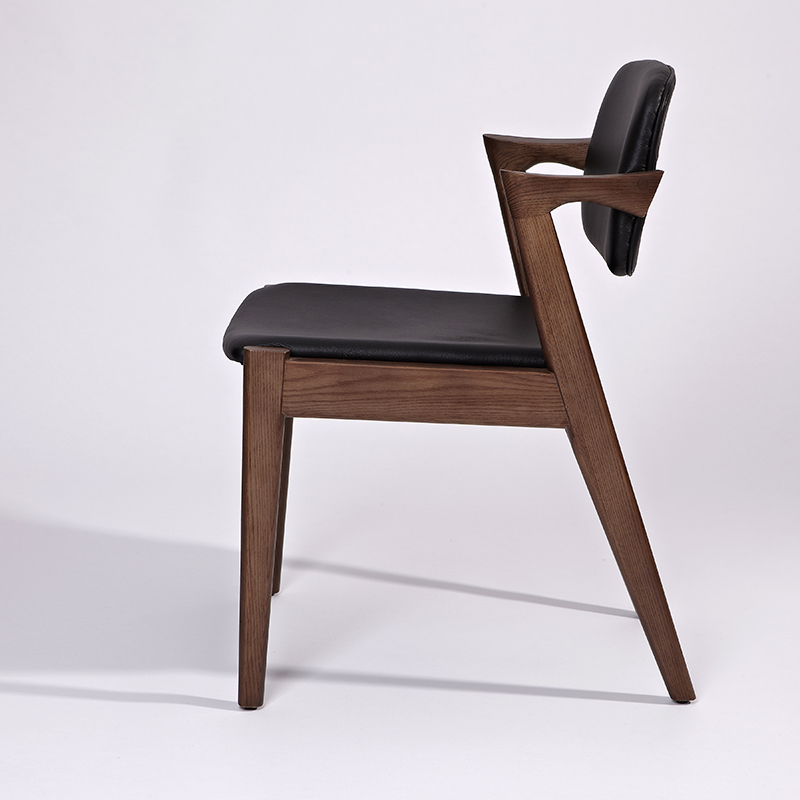 Wooden frame dining chair