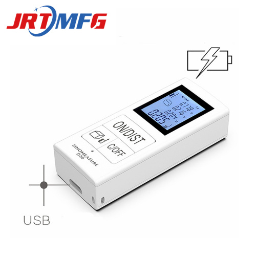 Outil de mesure laser du compteur de distance laser USB de poche