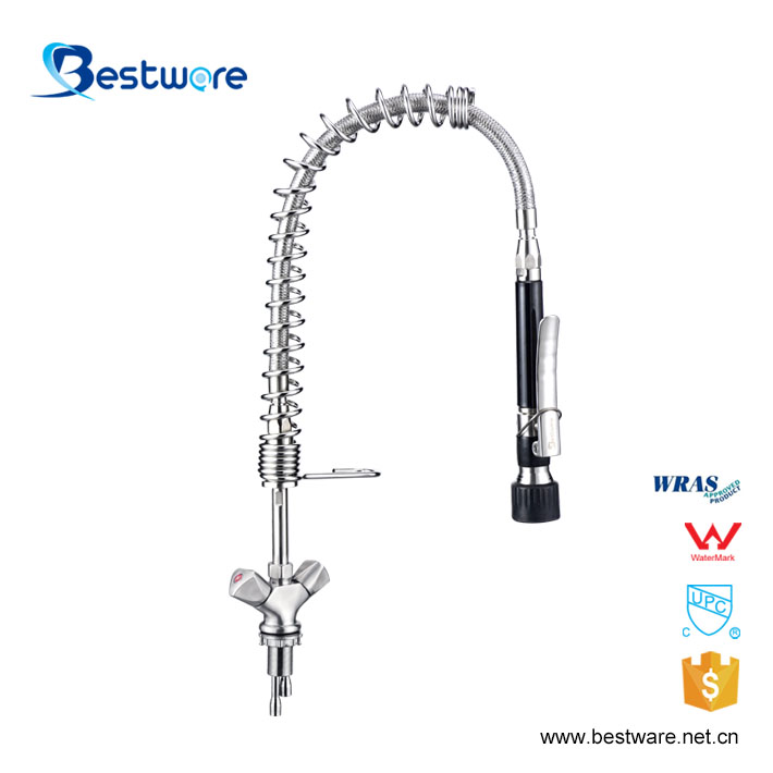 Single Handle Pull Out Kitchen Sink Faucet