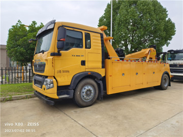 15 Ton HOWO Rescue Towing Truck
