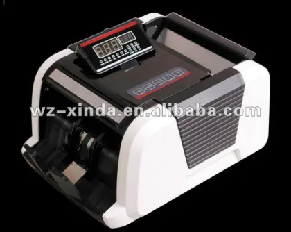 Paper/Plastic/Polymer Notes Cash Counting Machine/ Counting currency/banknote/bill/money counter