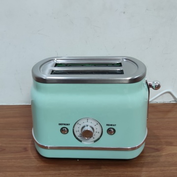 Commercial Vintage Toaster Set with 4 Slice Toaster and Plastic Kettle (600-750W/800W)