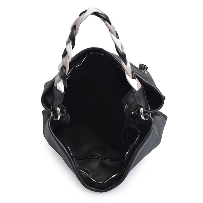 2019 fashion soft genuine cowhide leather handbag lady hobo bag