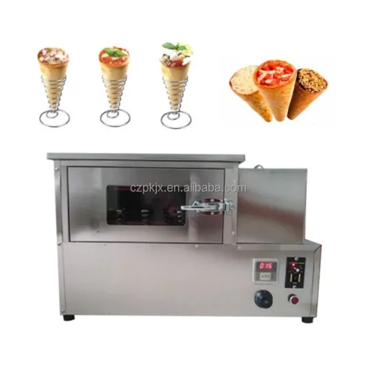 Automatic Cone Pizza Maker: Electric Pizza Cone Moulding Machine for Commercial Bakeries