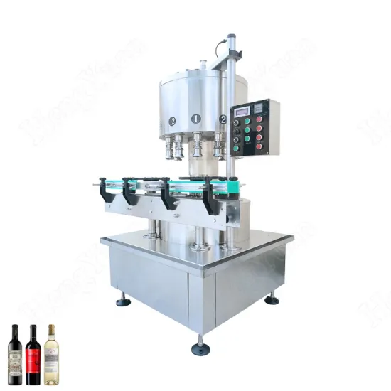 Automatic Wine Rotary Filling Machine HYRF-1000N with Negative Pressure Suction and Foam Function