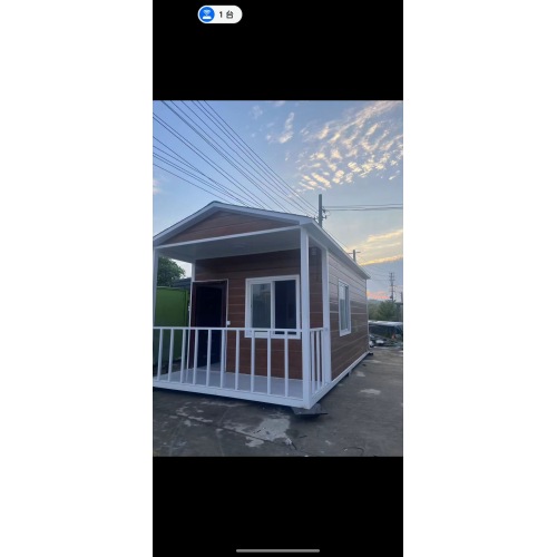 Folded Steel Panel Mobile Homes with Polyurethane Insulation