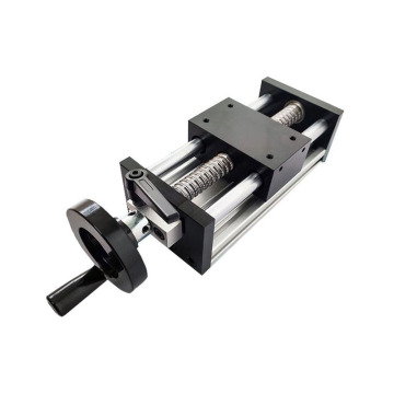 Wholesale Workbench with Double Optical Axis Ball Screw, Cross Linear Guide Rails and Hand Crank Locking System