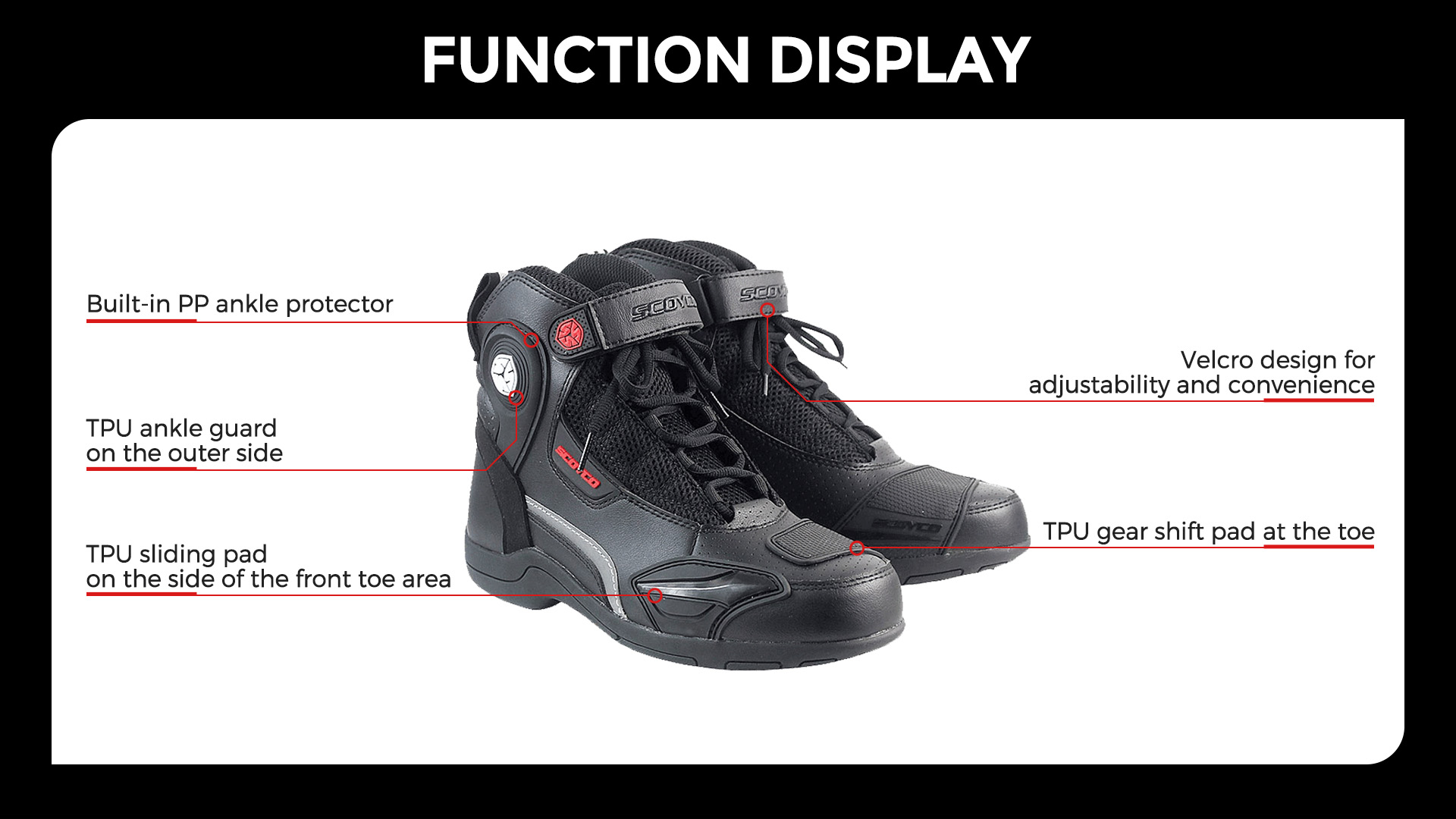 street riding boots