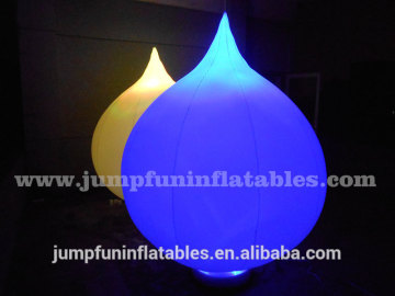 Inflatable LED Balloon on ground Lighting decoration changing color