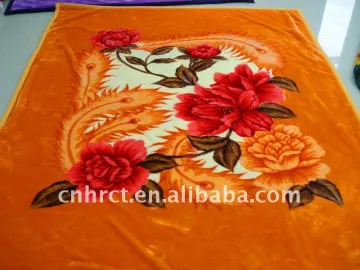 new flower design blanket