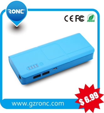 10000mAh Travel Emergency Super Mobile Power Bank