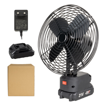 8 Inch Battery Operated Rechargeable Fan with 2 Speeds and Strong Airflow for Camping