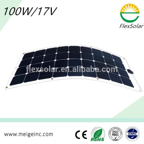 100W Semi Flexible portable home solar panel Solar Module