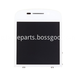 Q10 screen with frame white