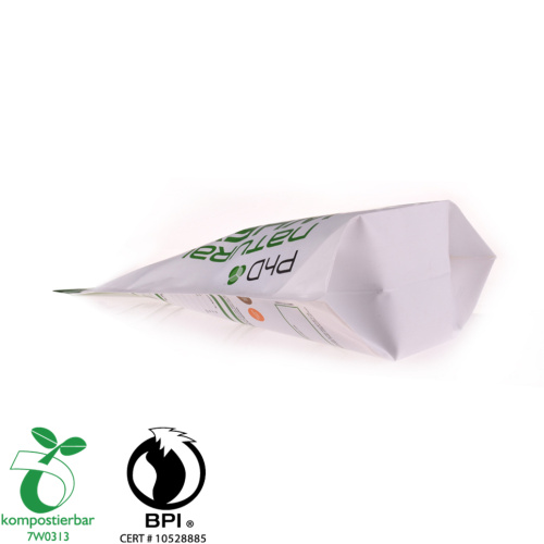 Renewable doypack plastic zipper bag for protein powder