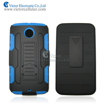 USA Hot Sell Case, Defender Case with Kickstand for Moto Nexus 6