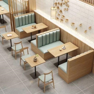 Perabot komersial untuk restoran dan bar: Penyelesaian tempat duduk Cafe &amp; Hamburger