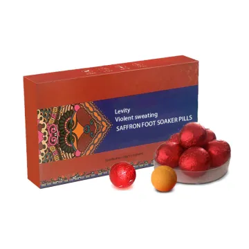 Saffron foot soaker pills
