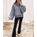 Fashion womens Felice oversize sfumate top