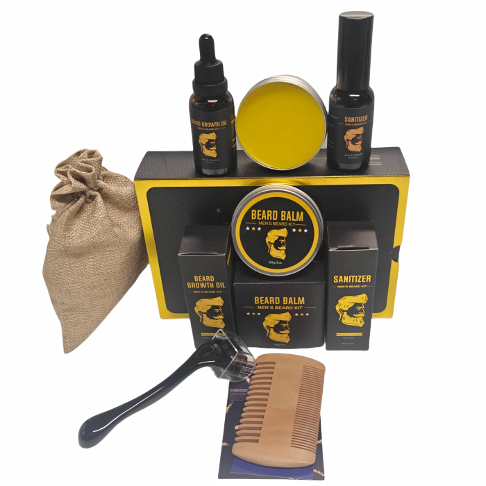 Conjunto de presentes de barba de 6 peça