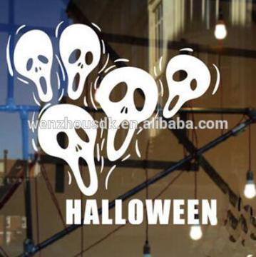 Self adhesive no glue halloween decoration static glitter window sticker