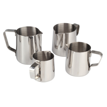 stainless steel milk frothing jug