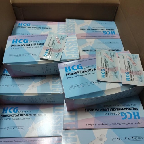 Genauige HCG -Testkit Kassette einfach Gebrauch