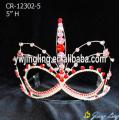 Colored Rhinestone Easter Mask Crowns For Party