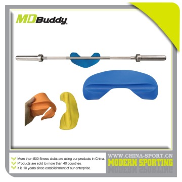 Colorful weight lifting shoulder protective TPR barbell pad