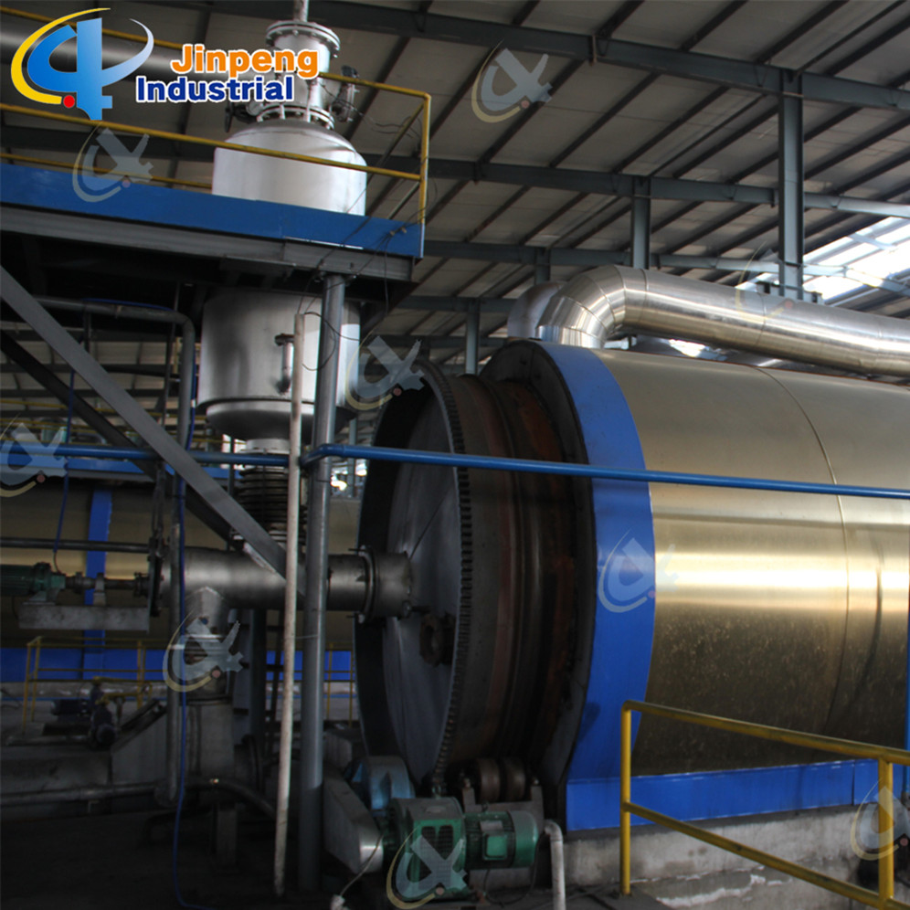 Exporting Scrap Rubber Waste Tyre Pyrolysis Plant