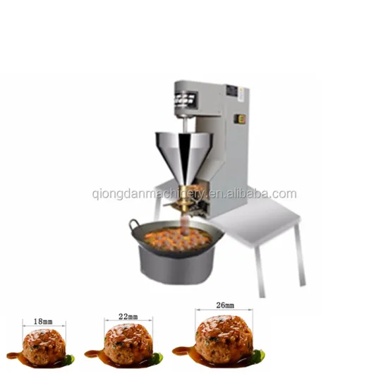 Meat Ball Making Machine: Large Output Meat Ball Rolling Machine for Sale