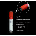 Tubo de recolección de sangre de 16*100 mm para consumibles médicos