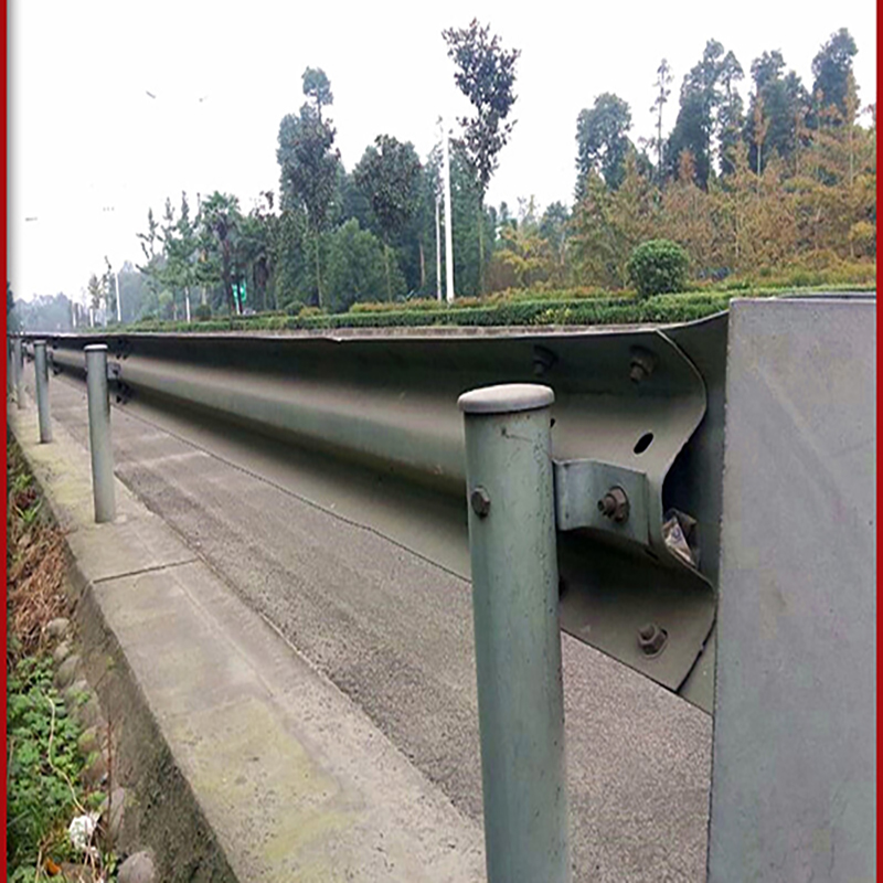 Highway Guardrail Round Post