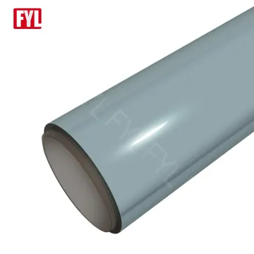 Self Repairing PET Glossy Glacier Blue Car Vinyl