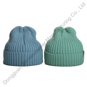 Custom Logo Knitted Beanies for Unisex - Outdoor Fashion Blank Cotton Winter Beanies Gorras