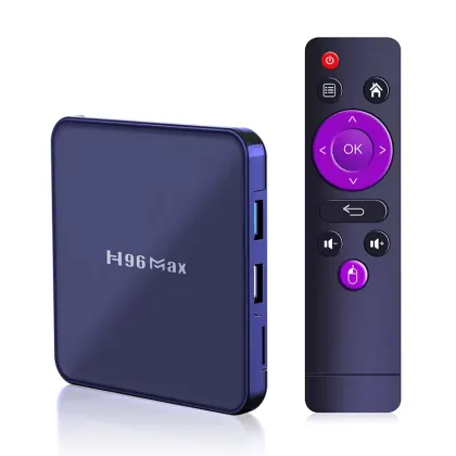 H96 Max V12 Android Network Set-Top Box with DLNA/Miracast/AirPlay Support