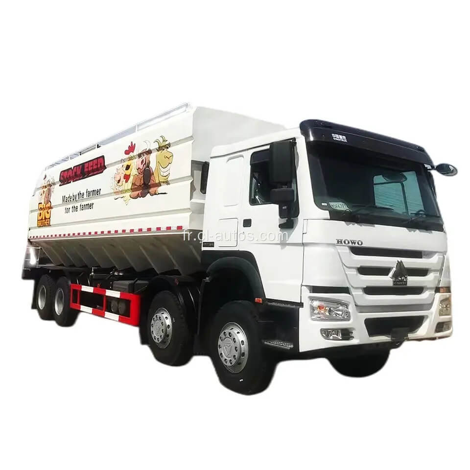 8x4 40cbm d'alimentation d'alimentation camion de volaille bulker