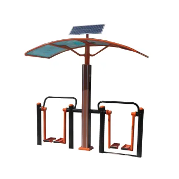 Smart Sports Park Fitness Equipment with Solar Panel Spacewalker