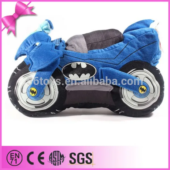 wholesale cheap baby plush stuffed material plush motorcycle toys