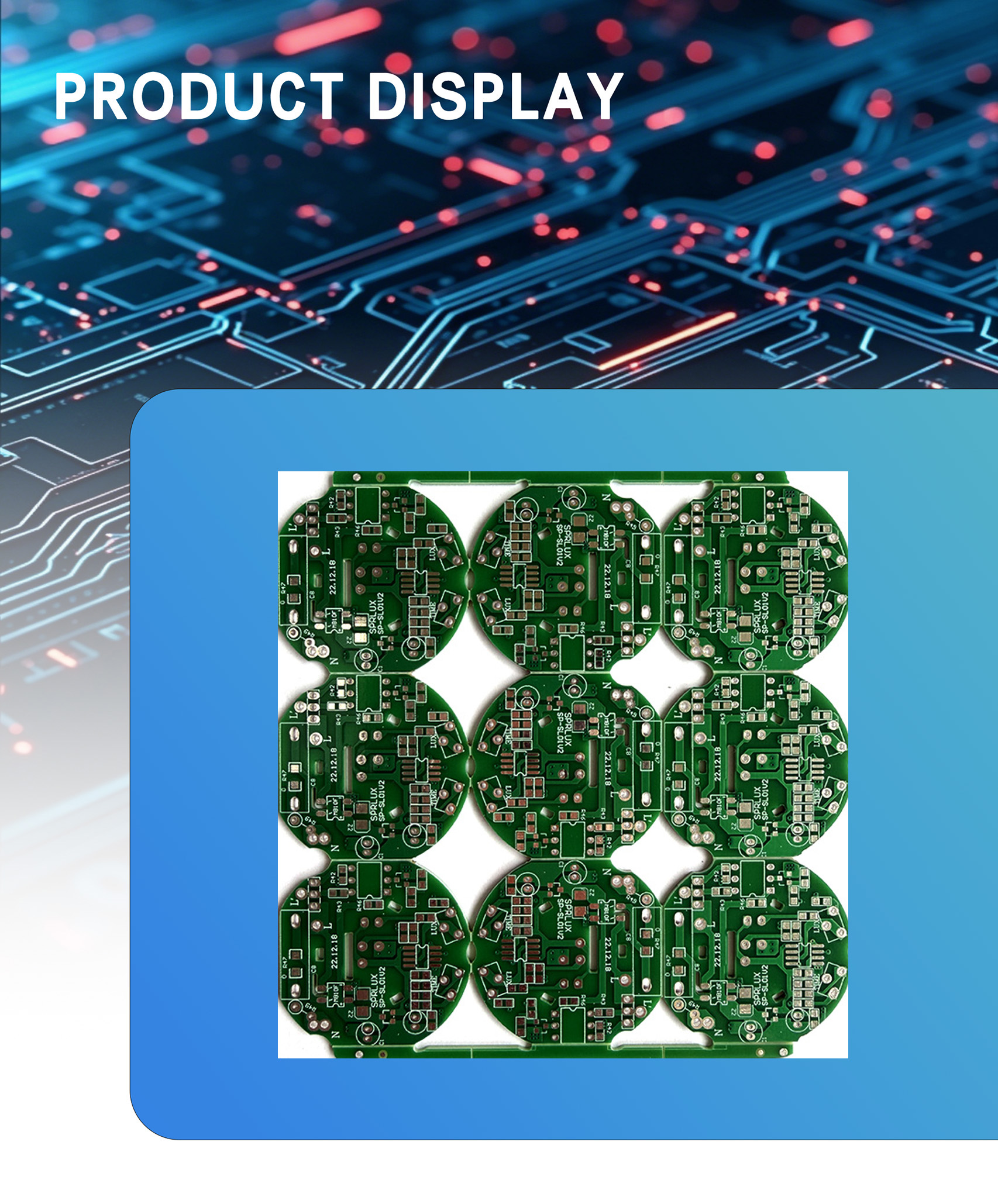 52.Double-sided FR-4 PCB for Infrared Sensor 000