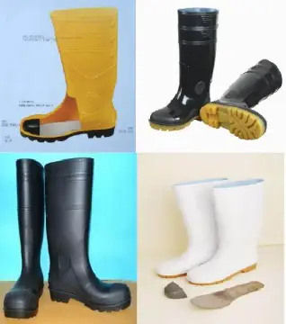 Waterproof PVC safety work boots, CE standard PVC safety rain boots