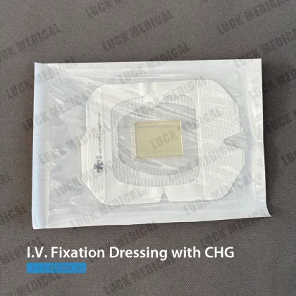 Advanced I.V. Fixation with CHG Transparent Film