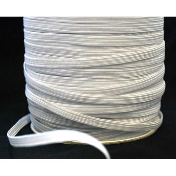 Colorful Flat rubber band elastic fastener tape