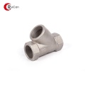 architectural hardware 3-way pipe joint for staircase