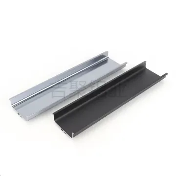 High Quality 6063 Aluminum Furniture Profile Edge Banding Handle for Kitchen Cabinet