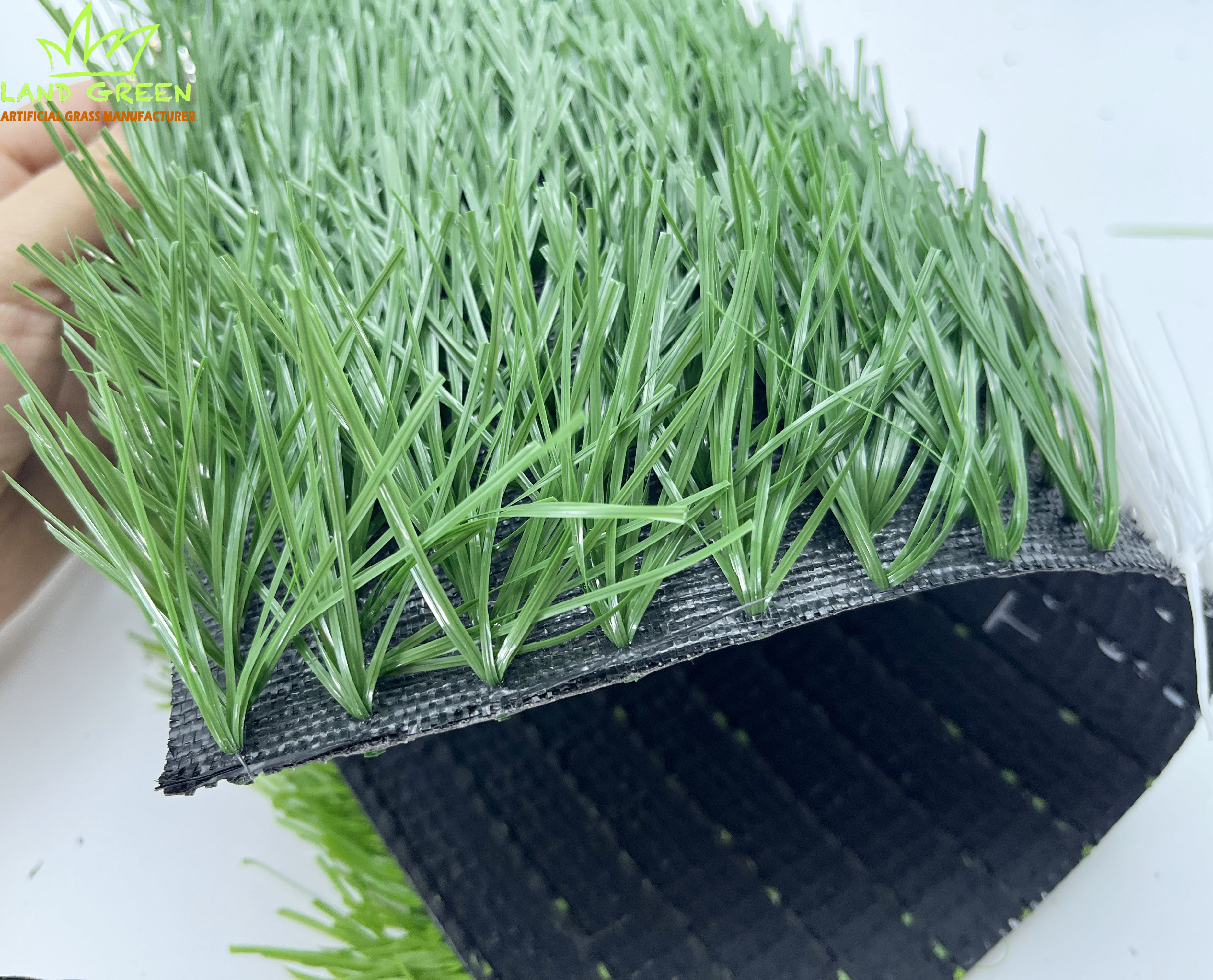 paving with artificial grass