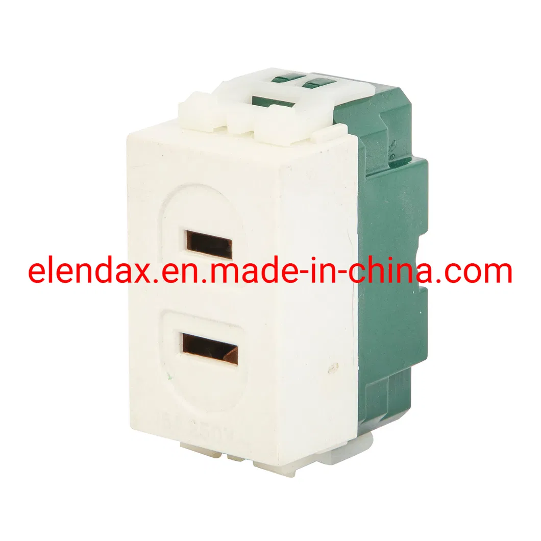 Производитель Вэньчжоу ПК Электрические розетки 16А на две группы, американская настенная розетка, США